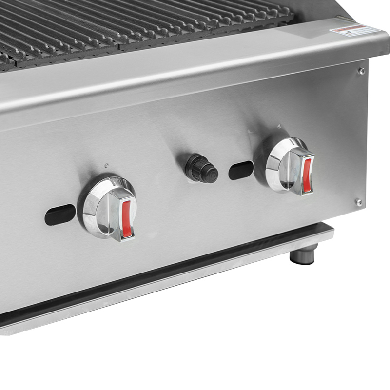Commercial 24 Radiant Gas Charbroiler (ECB24S) 5