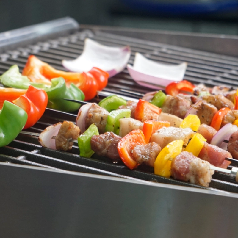 Parrilla comercial profesional para restaurante 6