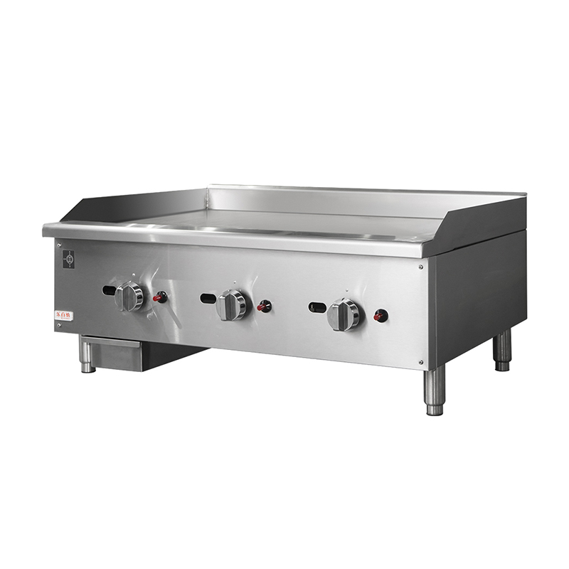 36 '' Commercial Countertop 3 Gust Gas Griddle (Egg36sx) 2