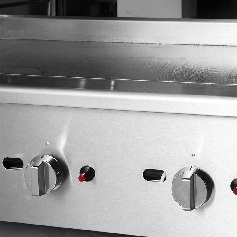 36 '' Commercial Countertop 3 Gust Gas Griddle (Egg36sx) 3