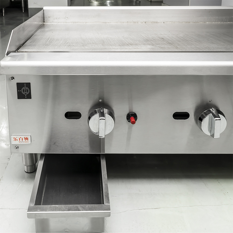 36 '' Commercial Countertop 3 Gust Gas Griddle (Egg36sx) 4
