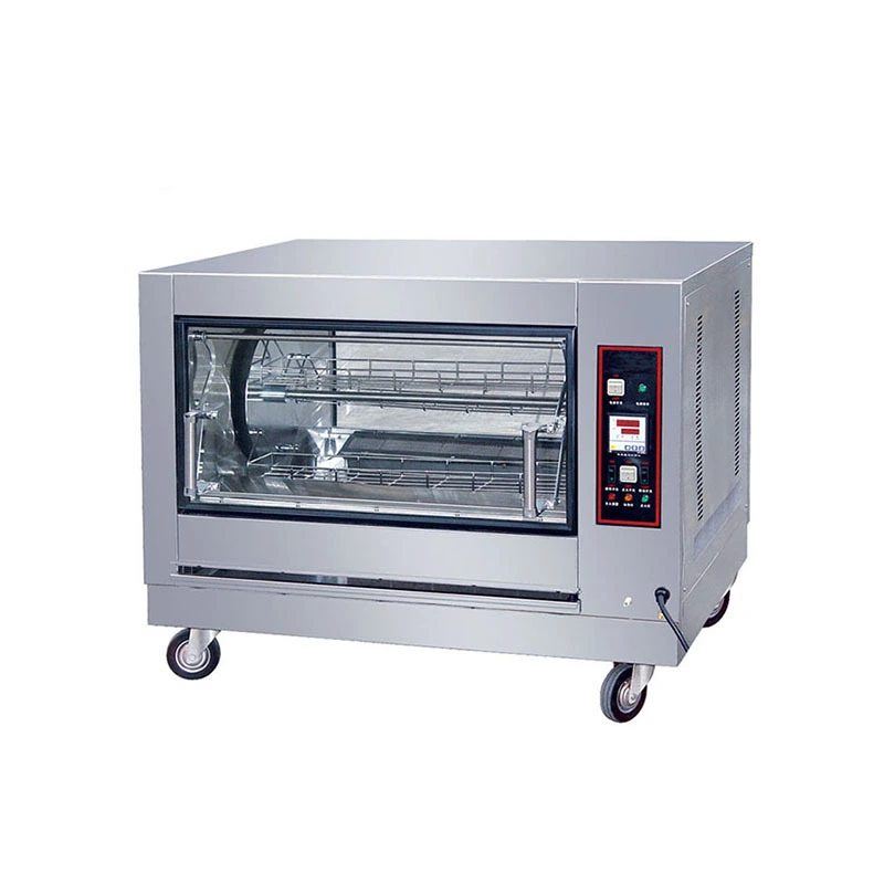 Acero inoxidable comercial 16 Bird Gas Rotisserie Hort (GR-268-1) 1