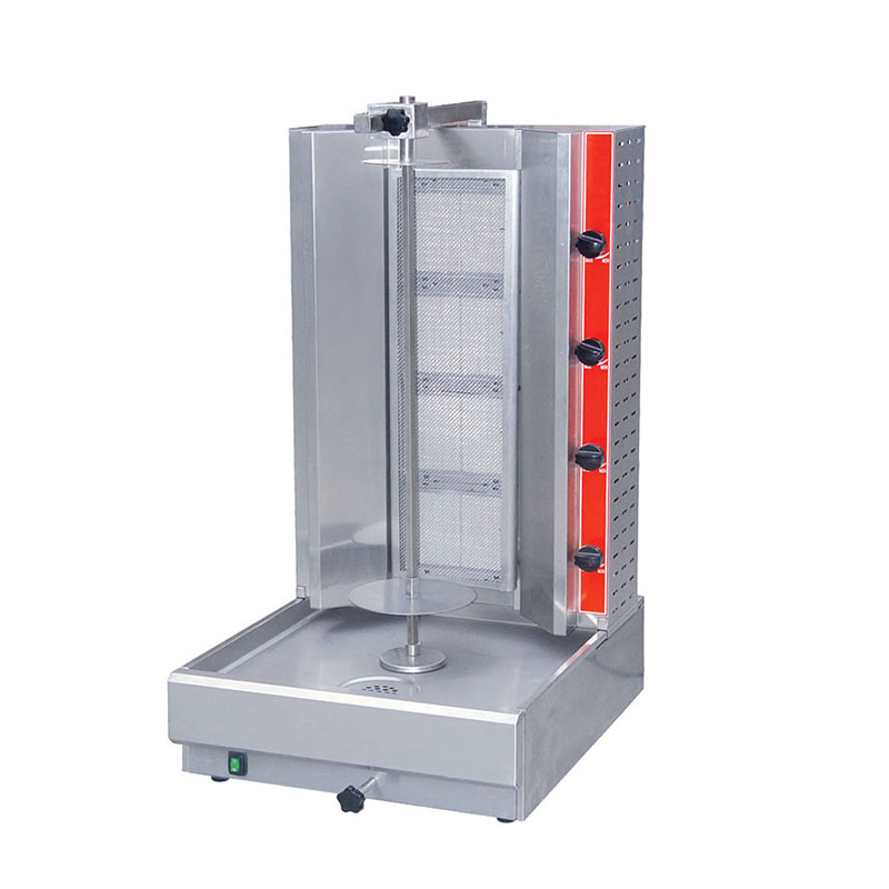 4 Burners 16kW Commercial Gas Shawarma Kebab Machine (RG-2) 1