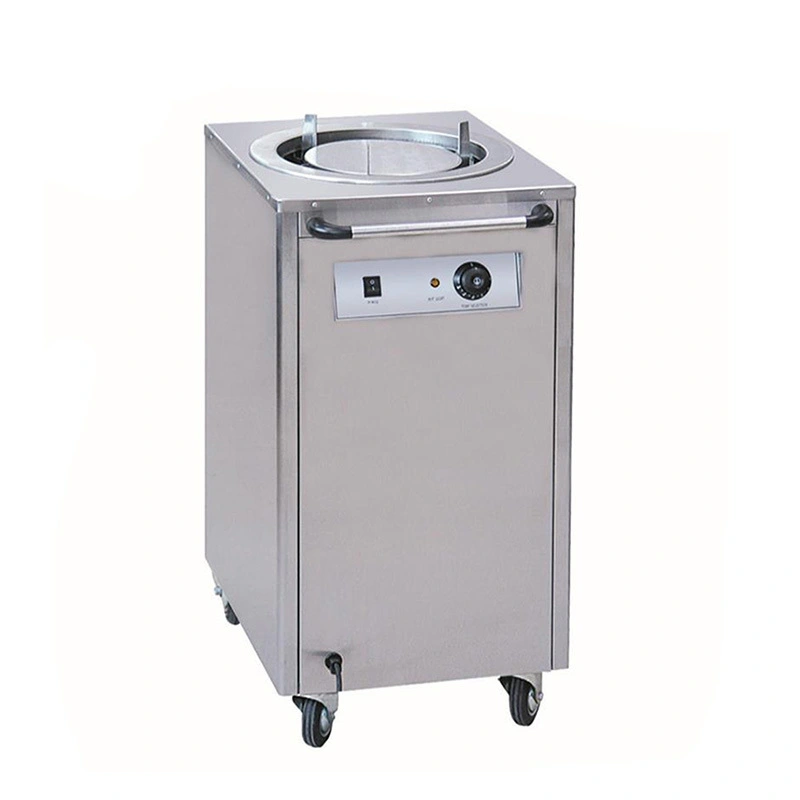 Commercial Stack Mobile Heated Dish Dispenser Warmer (PL-1) 1