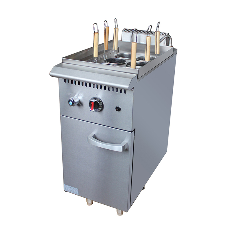 24L 6 Single-Serving Baskets Commercial Gas Pasta Cooker (WJRM16) 1