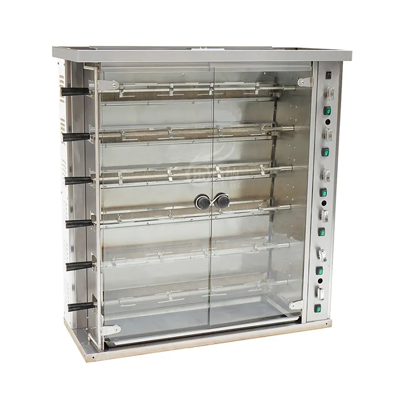 Horno asador de pollos para empresa de cocinas hospitalarias 3