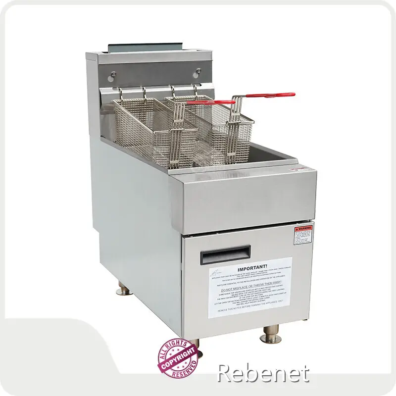 Usine commerciale de friteuse de table en gros pour la cuisine d'hôpital 1