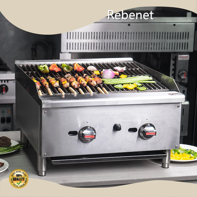 Parrilla comercial profesional para restaurante 1