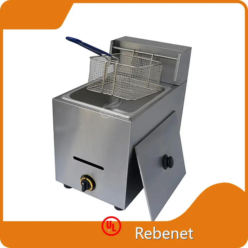Freidora de gas de encimera comercial - para la cocina del hotel - Rebenet 1