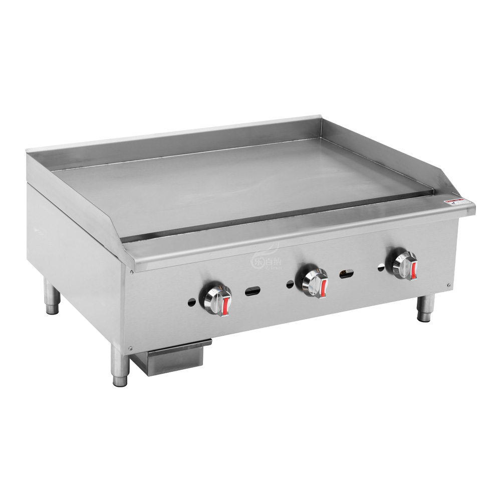 36 inch Commercial Griddle For Restaurant 90,000 BTU Thermostat Control (EGG36ST) 1