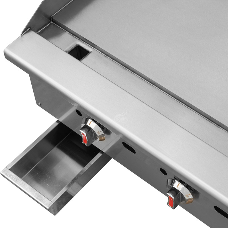 36 inch Commercial Griddle For Restaurant 90,000 BTU Thermostat Control (EGG36ST) 4