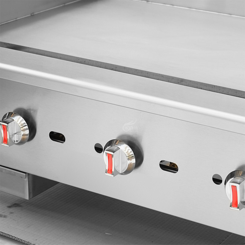 36 inch Commercial Griddle For Restaurant 90,000 BTU Thermostat Control (EGG36ST) 5