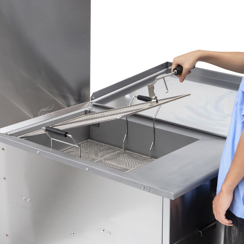 18'' x 24'' Commecial Electric Donut Fryer with Flat Bottom Tank (EF-18P) 7