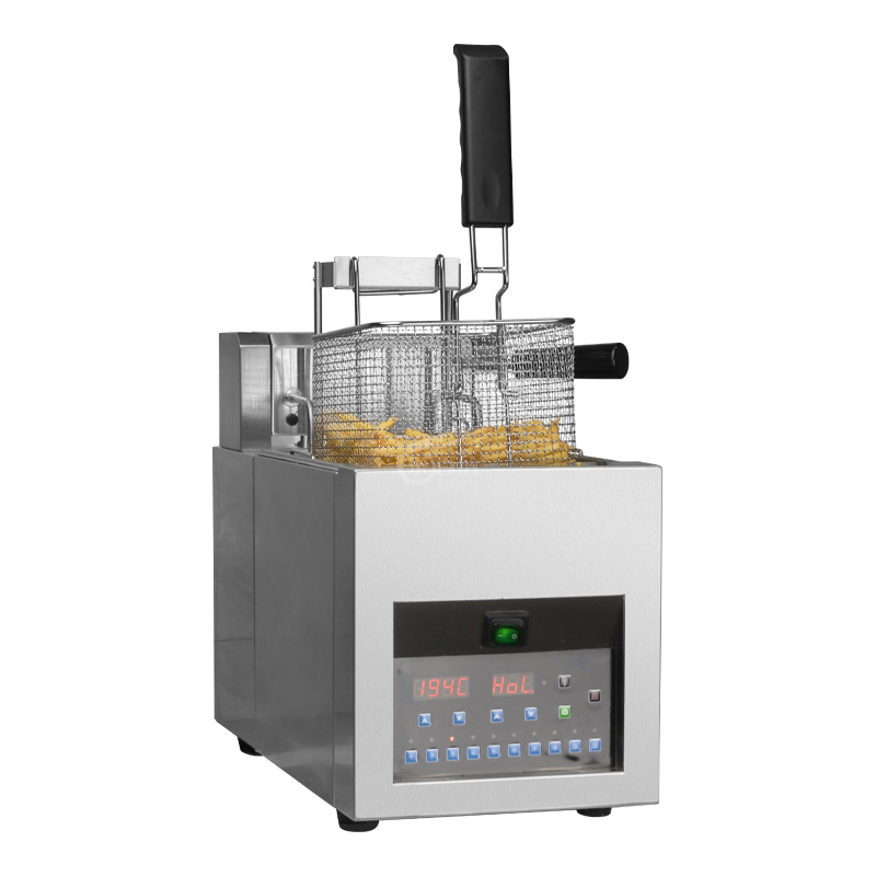 8L Auto Lift Up Fryer Countertop Commercial (DF-8S) 3