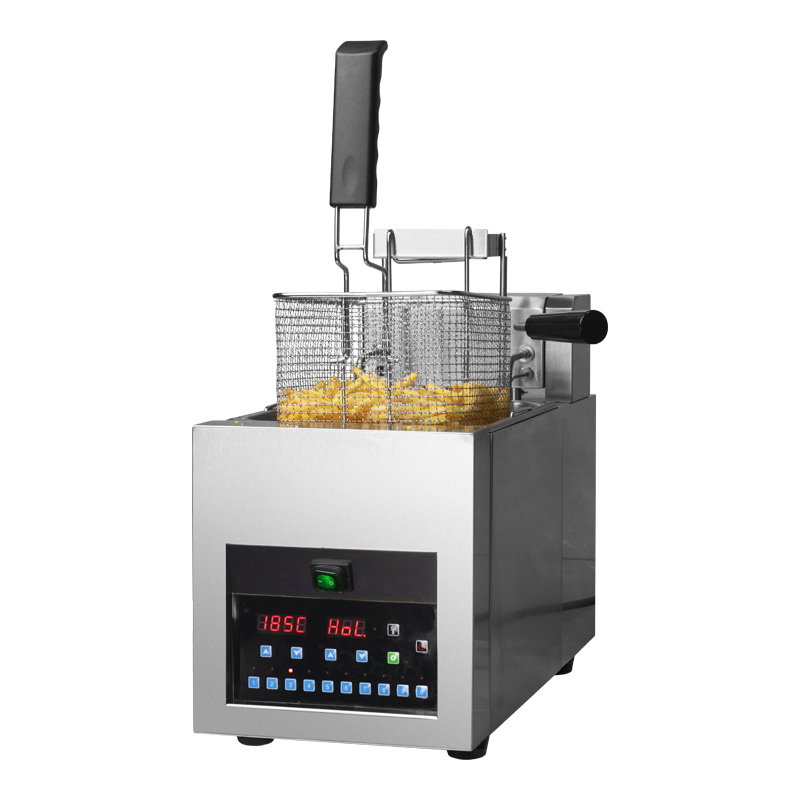 8L Auto Lift Up Fryer Countertop Commercial (DF-8S) 4