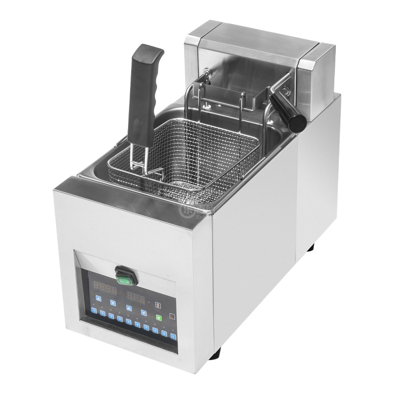 8L Auto Lift Up Fryer Countertop Commercial (DF-8S) 5
