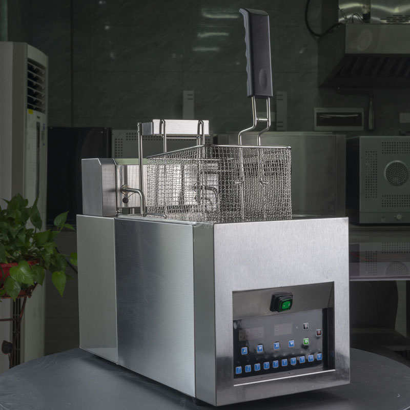 8L Auto Lift Up Fryer Countertop Commercial (DF-8S) 11