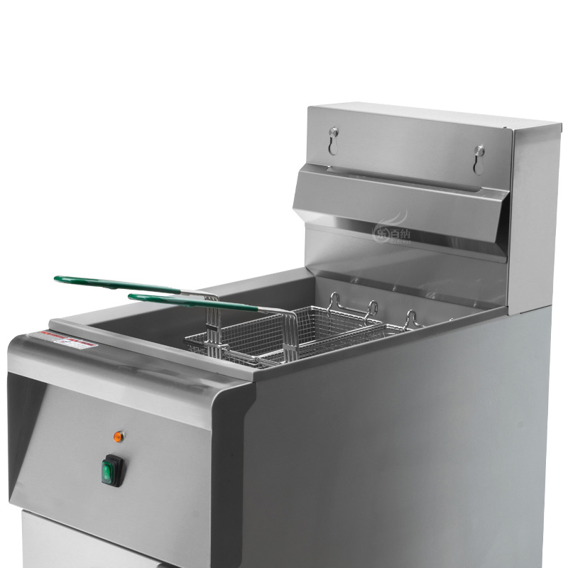 380V/3N Commercial Electric Fryer for Sale, 40 LBS / 20L Capacity (OV-20) 7