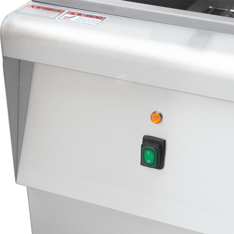 380V/3N Commercial Electric Fryer for Sale, 40 LBS / 20L Capacity (OV-20) 11