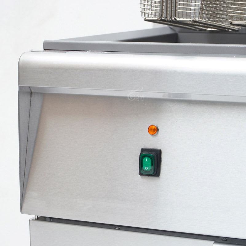 380V/3N Commercial Electric Fryer for Sale, 40 LBS / 20L Capacity (OV-20) 4