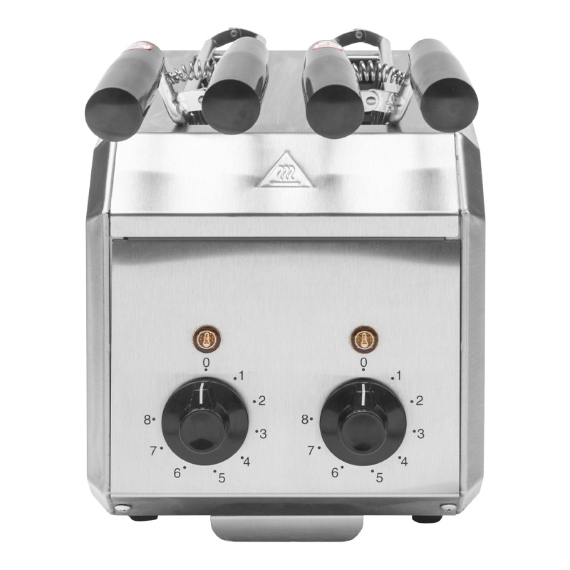 OEM/ODM 2 Tongs Sandwich Toaster , Stainless Steel Housing, 230V (2ATS-H) 5