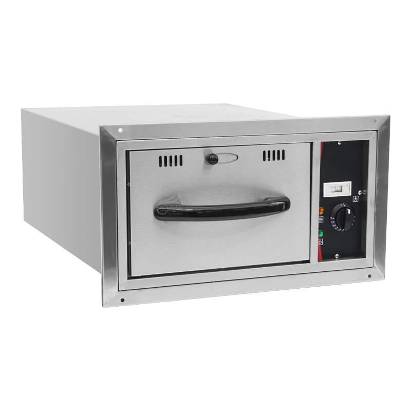 Cajón calentador de alimentos comercial empotrado, 120 V, 500 W (WD-01N-D) 1