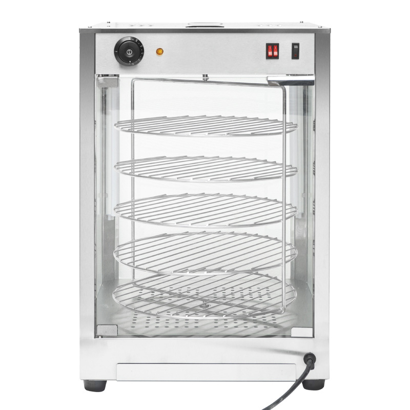 Expositor giratorio para pizzas de 5 niveles con servicio completo (DH-13) 6