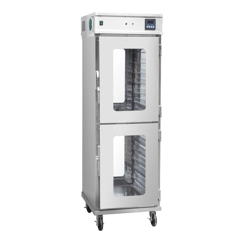 CE Approved Digital Thermostat Hot Food Warming Holding Cabinet , Pass Through (HC-14) 1