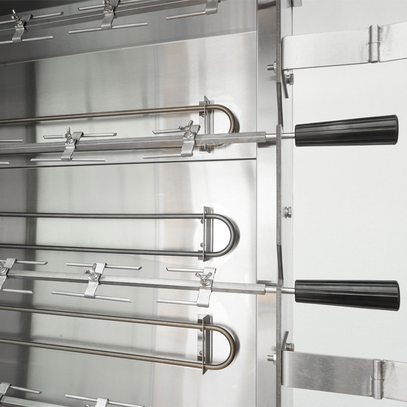 Asador de pollos eléctrico comercial 3/7 Spits (KJ-7CE) en venta 3