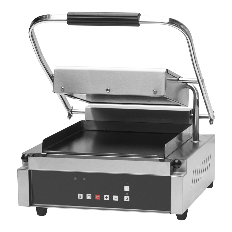 Wholesale Glass Ceramic Panini Grill with Smooth Top and Bottom, Digital Control (CPG-04D) 2