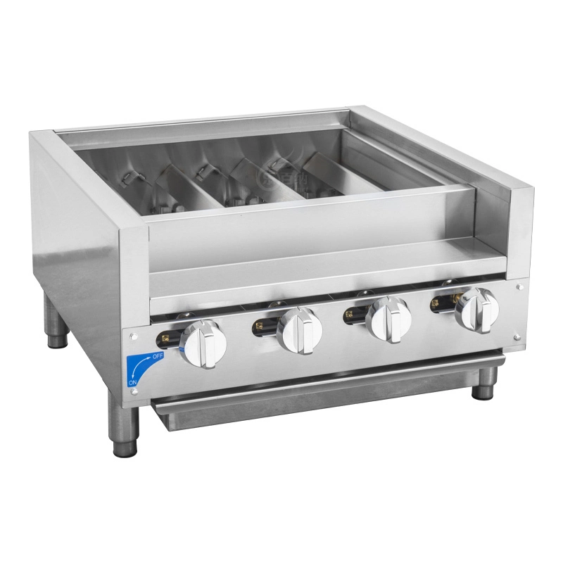 Gas Kebob Charbroiler BBQ Kebab Broiler, Countertop, 24/30/36/48/60/72/84 inch (ECB-24KB) 1