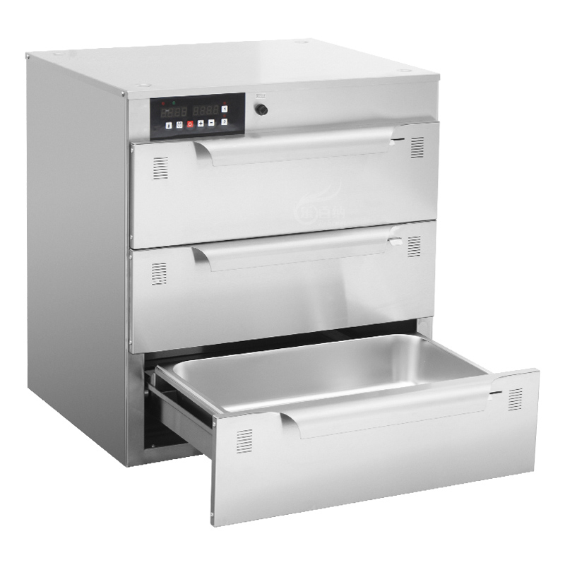 OEM/ODM Digital Control 1/2/3 Deck Food Warmer Drawer, Narrow/Wide Configuration (WL-03H) 2