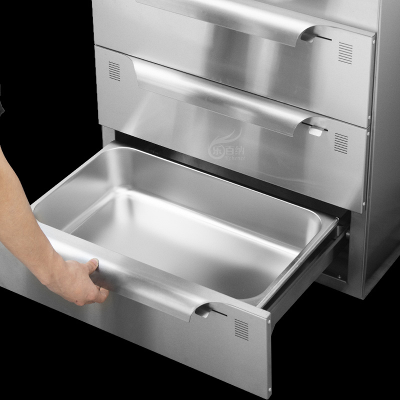 OEM/ODM Digital Control 1/2/3 Deck Food Warmer Drawer, Narrow/Wide Configuration (WL-03H) 5