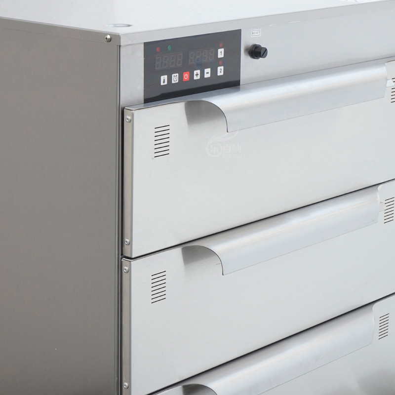 OEM/ODM Digital Control 1/2/3 Deck Food Warmer Drawer, Narrow/Wide Configuration (WL-03H) 3