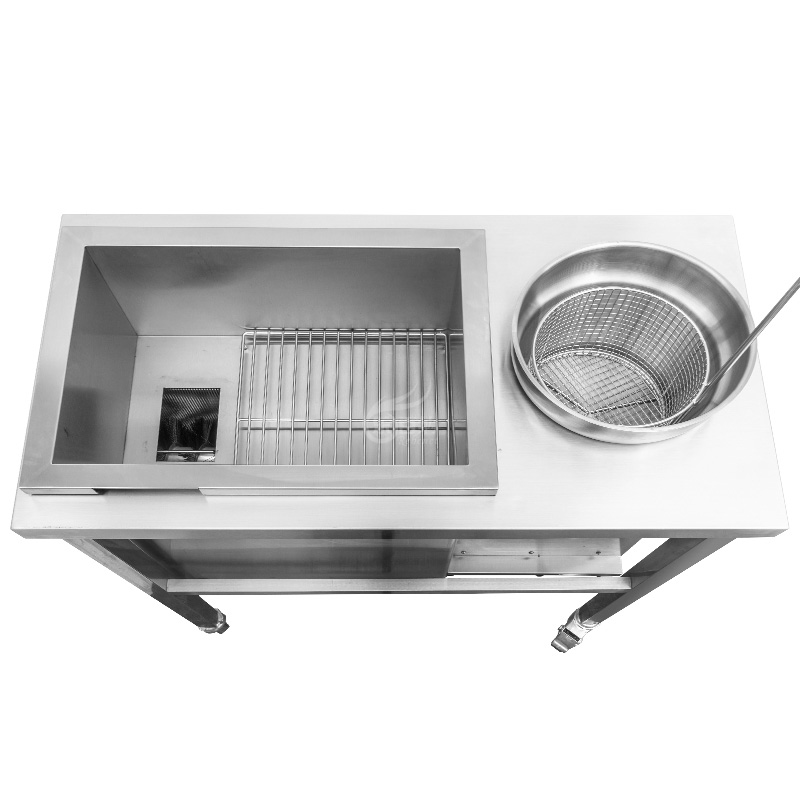 Chicken Breading Table/Station with Automatic Sifting System (ABT-1A) 3