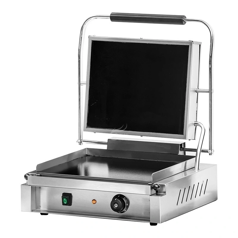 Thermostat Control Glass-Ceramic Panini Grill for Sandwich, Infared Heating (CPG-03) 1