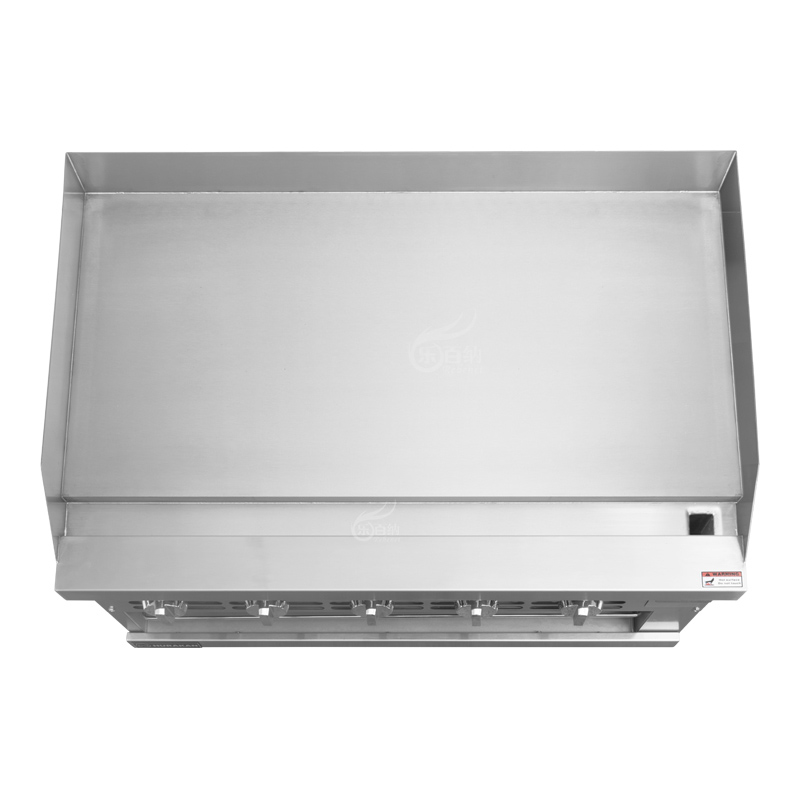 Heavy Duty 36 inch Gas Raised Griddle Broiler, Cast Iron Burner (GS36LT) 3