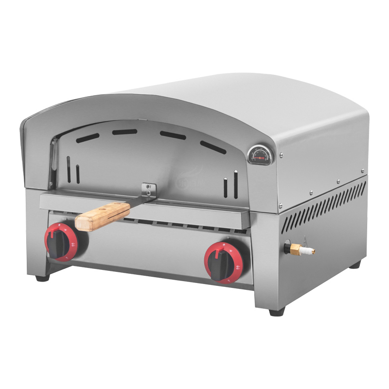 1 Deck Portable Gas Pizza Oven Commercial for 16 Inch Italy Artisanal Pizza, Suitable for Outdoor (PO16G) 2