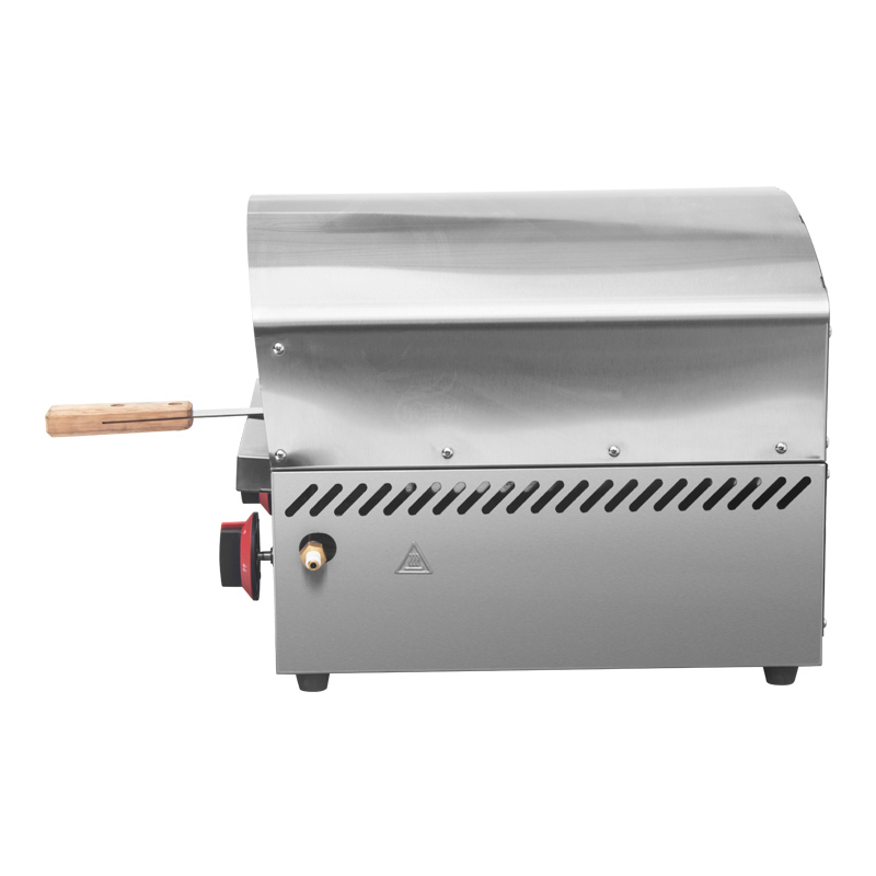 1 Deck Portable Gas Pizza Oven Commercial for 16 Inch Italy Artisanal Pizza, Suitable for Outdoor (PO16G) 6