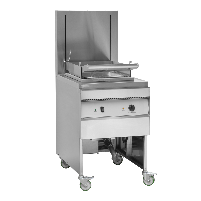 Commercial Electric Rack Fryer with Lifting System for Batch Deep Frying Chicken(EPF-8) 4