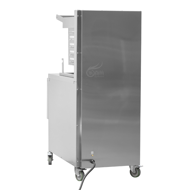 Commercial Electric Rack Fryer with Lifting System for Batch Deep Frying Chicken(EPF-8) 3