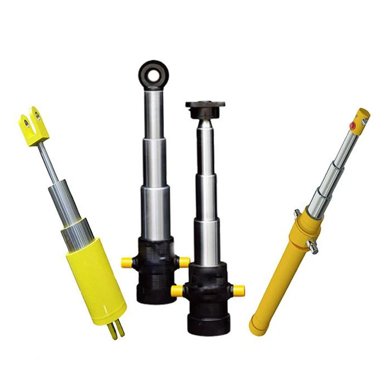3-12 Tons Mini Hydraulic Telescopic Cylinder For Dump Trailer 2