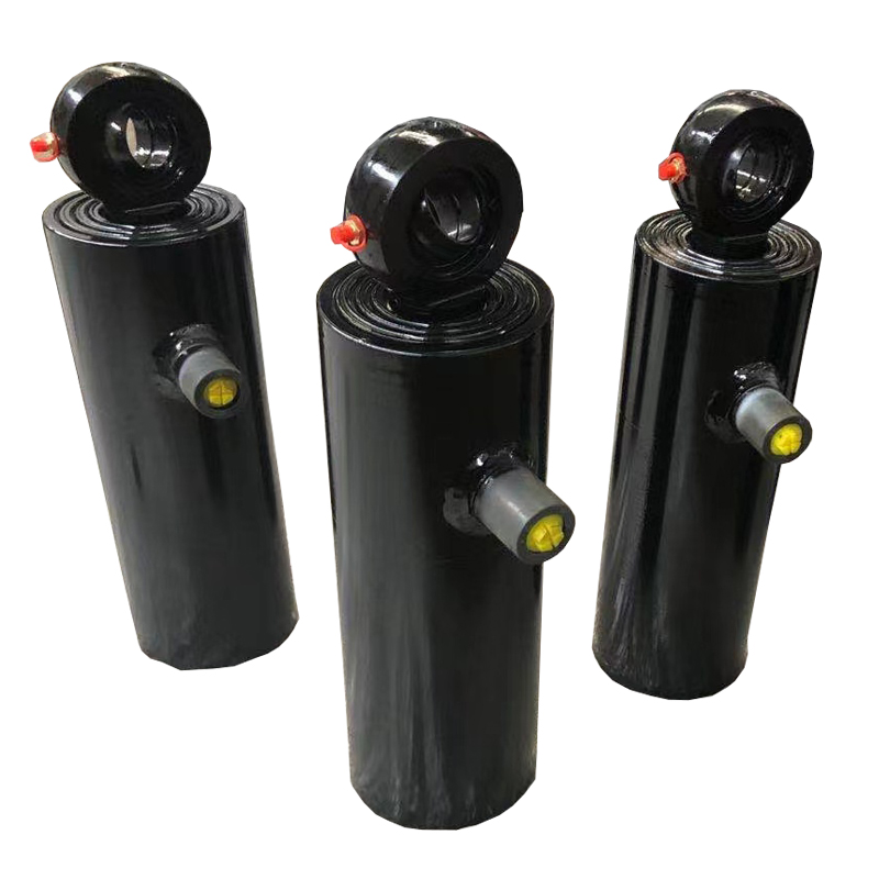 3-12 Tons Mini Hydraulic Telescopic Cylinder For Dump Trailer 7