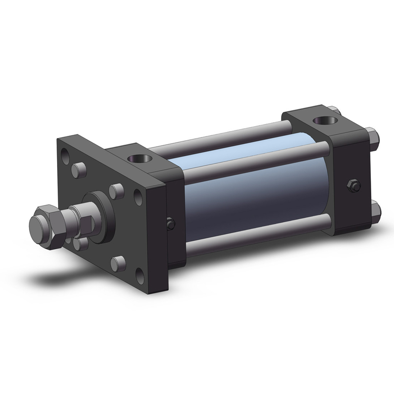 Cushioning Stainless Steel Double Acting Hydraulic Cylinder 3