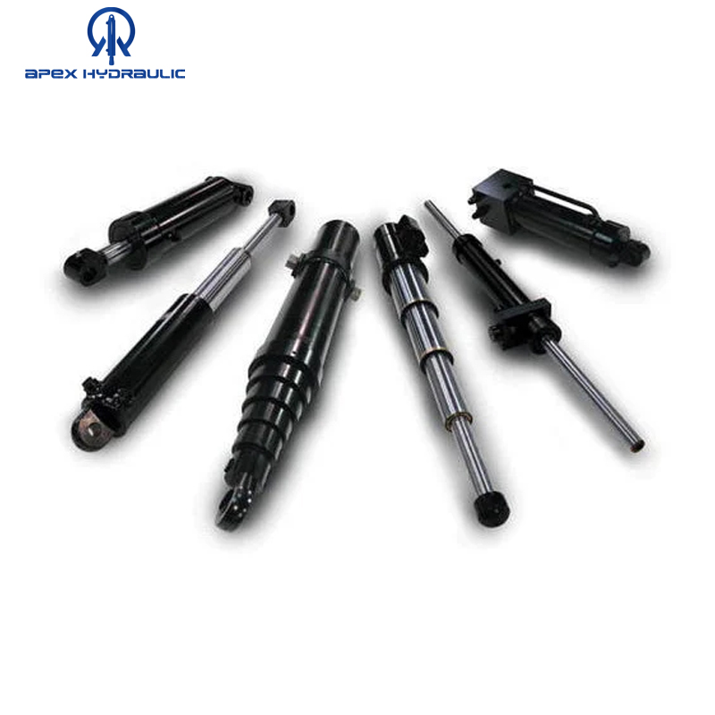 Multistage Small Hydraulic Telescopic Cylinder for Dump Trailer 6