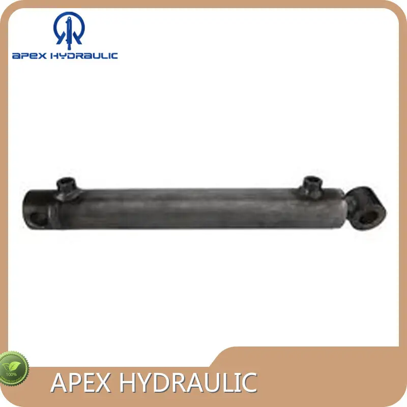 Vérin hydraulique télescopique à 2 étages, double effet, -30 °C à +80 °C, revêtement anticorrosion, usine 1