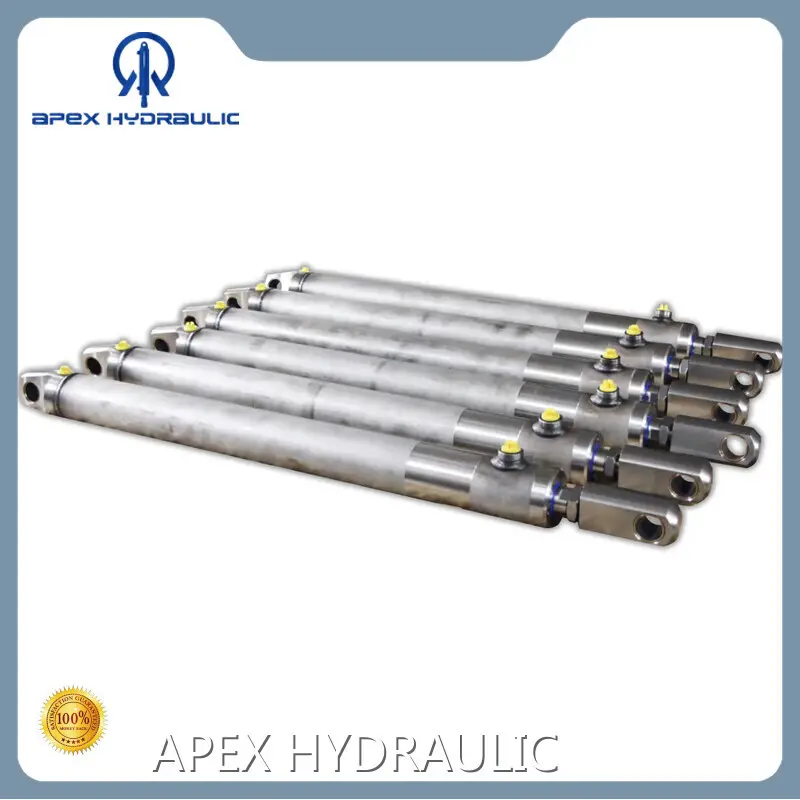 Vérins hydrauliques sur mesure avec chromage dur pour une protection supplémentaire contre la corrosion, 3 pouces 1