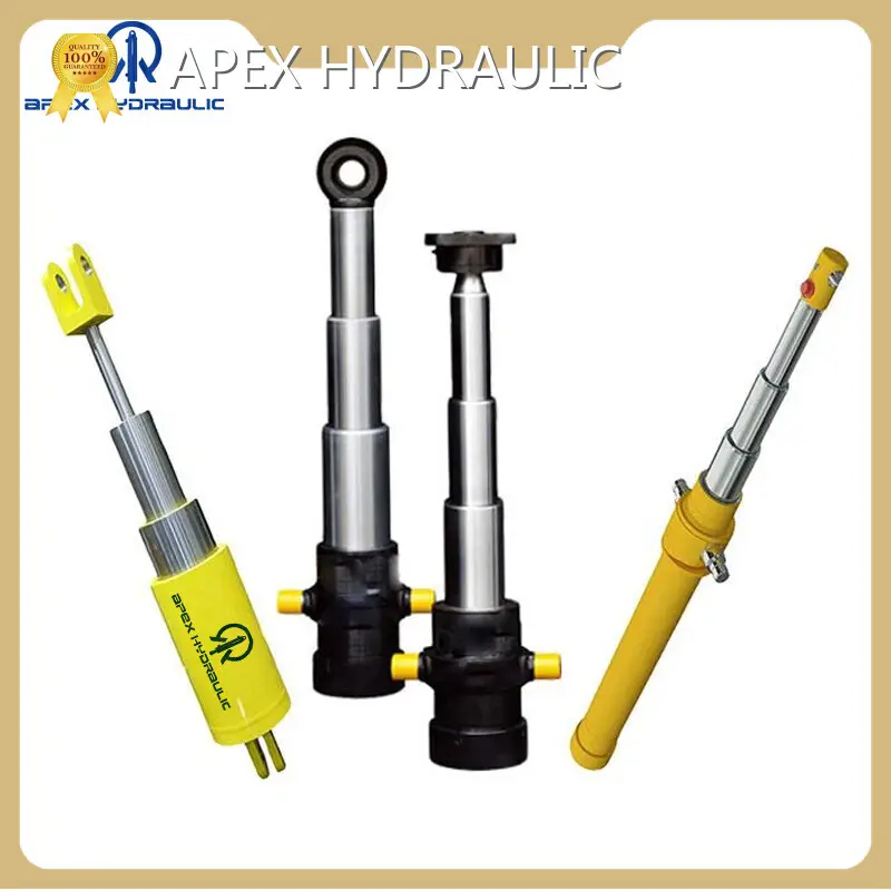 APEX HYDRAULIC Cylindre hydraulique télescopique pour remorque à benne basculante 78'' - 144'' Cylindre hydraulique télescopique pour remorque à benne basculanteprix d'usine 1