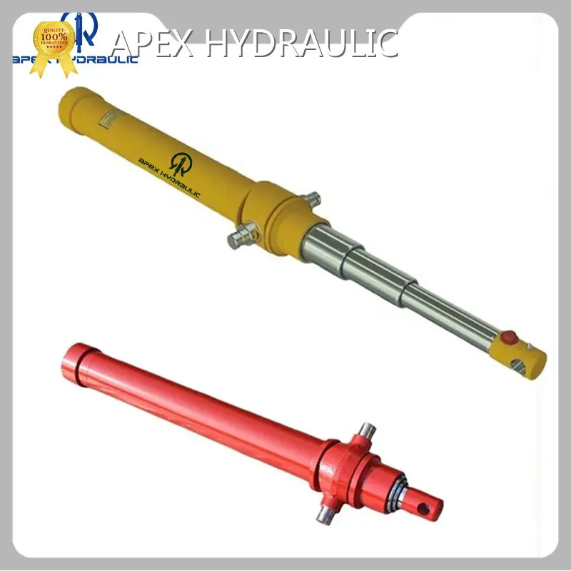 Remorque à benne basculante télescopique hydraulique APEX 3 étapes usine 1