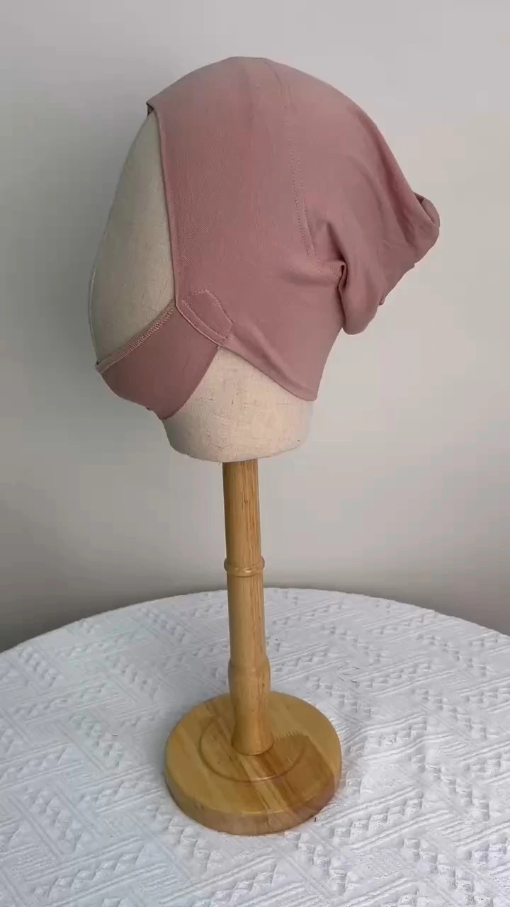 Closed Snow Cap Dagoo Inner Cap Tudung Hijab Undercaps Soft Cotton Jersey Cover Chin Inners 1